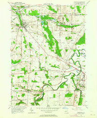 Caledonia 1950 topographic map thumbnail
