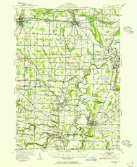 Caledonia 1951 topographic map thumbnail