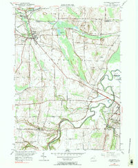 Caledonia 1950 topographic map thumbnail