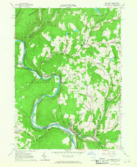 Callicoon 1965 topographic map thumbnail