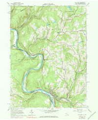 Callicoon 1965 topographic map thumbnail