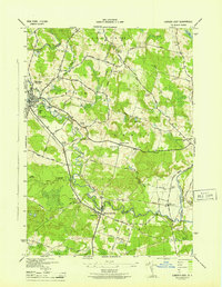 Camden East 1943 topographic map thumbnail