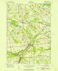 Camillus 1943 topographic map thumbnail