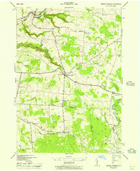 Barnes Corners 1943 topographic map thumbnail