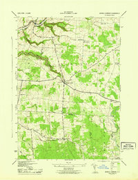 Barnes Corners 1943 topographic map thumbnail