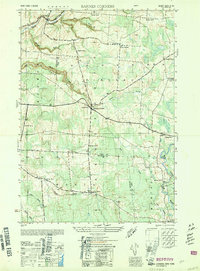 Barnes Corners 1949 topographic map thumbnail