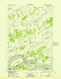 Barnhart Island 1943 topographic map thumbnail