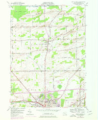 Batavia North 1950 topographic map thumbnail