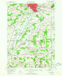 Batavia South 1950 topographic map thumbnail