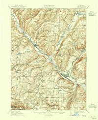 Bath 1910 topographic map thumbnail