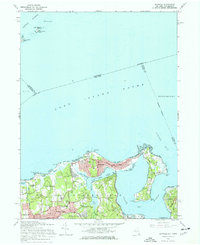 Bayville 1967 topographic map thumbnail