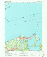 Bayville 1967 topographic map thumbnail
