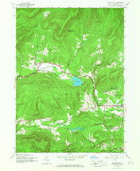 Bearsville 1945 topographic map thumbnail