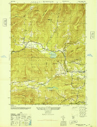 Bearsville 1946 topographic map thumbnail