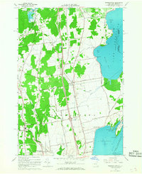 Beekmantown 1966 topographic map thumbnail