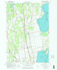 Beekmantown 1966 topographic map thumbnail