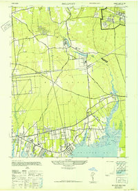 Bellport 1947 topographic map thumbnail