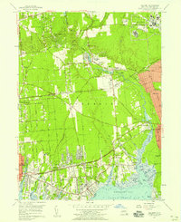 Bellport 1956 topographic map thumbnail