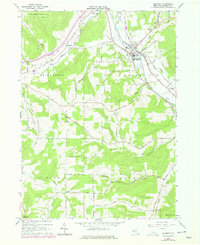 Belmont 1965 topographic map thumbnail