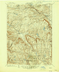 Berne 1903 topographic map thumbnail