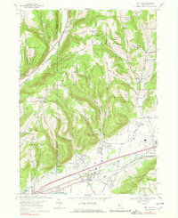 Big Flats 1969 topographic map thumbnail