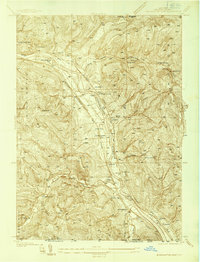 Binghamton East 1937 topographic map thumbnail