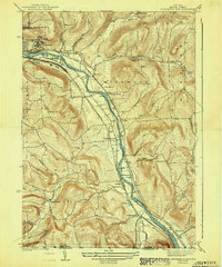 Binghamton East 1942 topographic map thumbnail