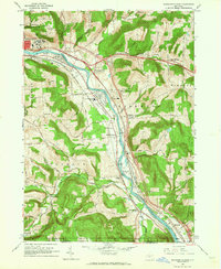 Binghamton East 1961 topographic map thumbnail
