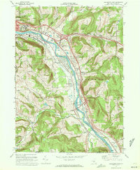 Binghamton East 1968 topographic map thumbnail