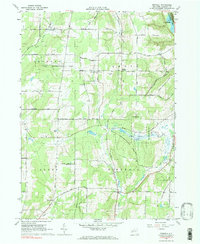 Birdsall 1964 topographic map thumbnail