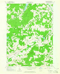 Black Creek 1964 topographic map thumbnail