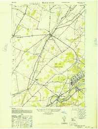 Black River 1948 topographic map thumbnail