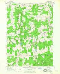Bliss 1966 topographic map thumbnail