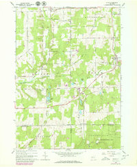 Bliss 1966 topographic map thumbnail