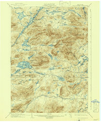 Blue Mountain 1903 topographic map thumbnail