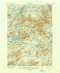 Blue Mountain 1903 topographic map thumbnail