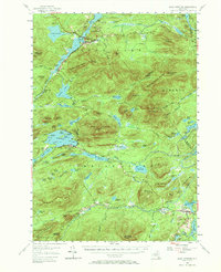 Blue Mountain topographic map thumbnail