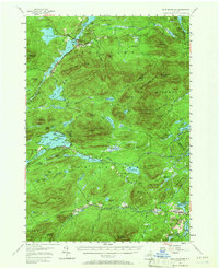 Blue Mountain 1954 topographic map thumbnail