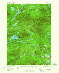 Blue Mountain 1954 topographic map thumbnail