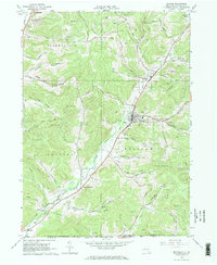 Bolivar 1965 topographic map thumbnail