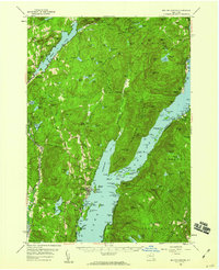 Bolton Landing 1958 topographic map thumbnail