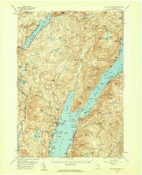 Bolton Landing 1958 topographic map thumbnail