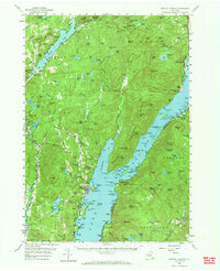 Bolton Landing 1958 topographic map preview