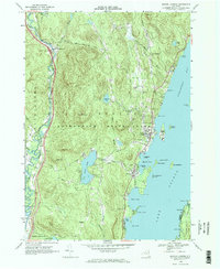 Bolton Landing 1966 topographic map preview