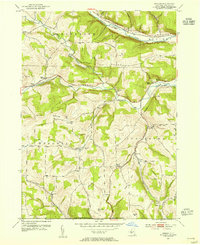 Borden 1953 topographic map thumbnail