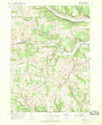 Borden 1953 topographic map thumbnail