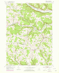 Borden 1953 topographic map thumbnail