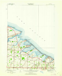 Braddock Heights 1952 topographic map thumbnail