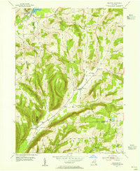 Bradford 1953 topographic map thumbnail