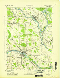 Baldwinsville 1943 topographic map thumbnail